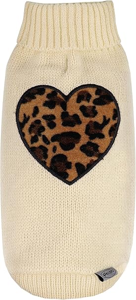 Jersey Posh Corazón Animal Print