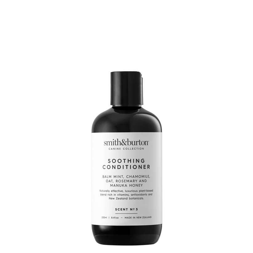 Acondicionador BIO calmante para perros y gatos con balsamo de menta, manzanilla, avena, romero y miel de manuka