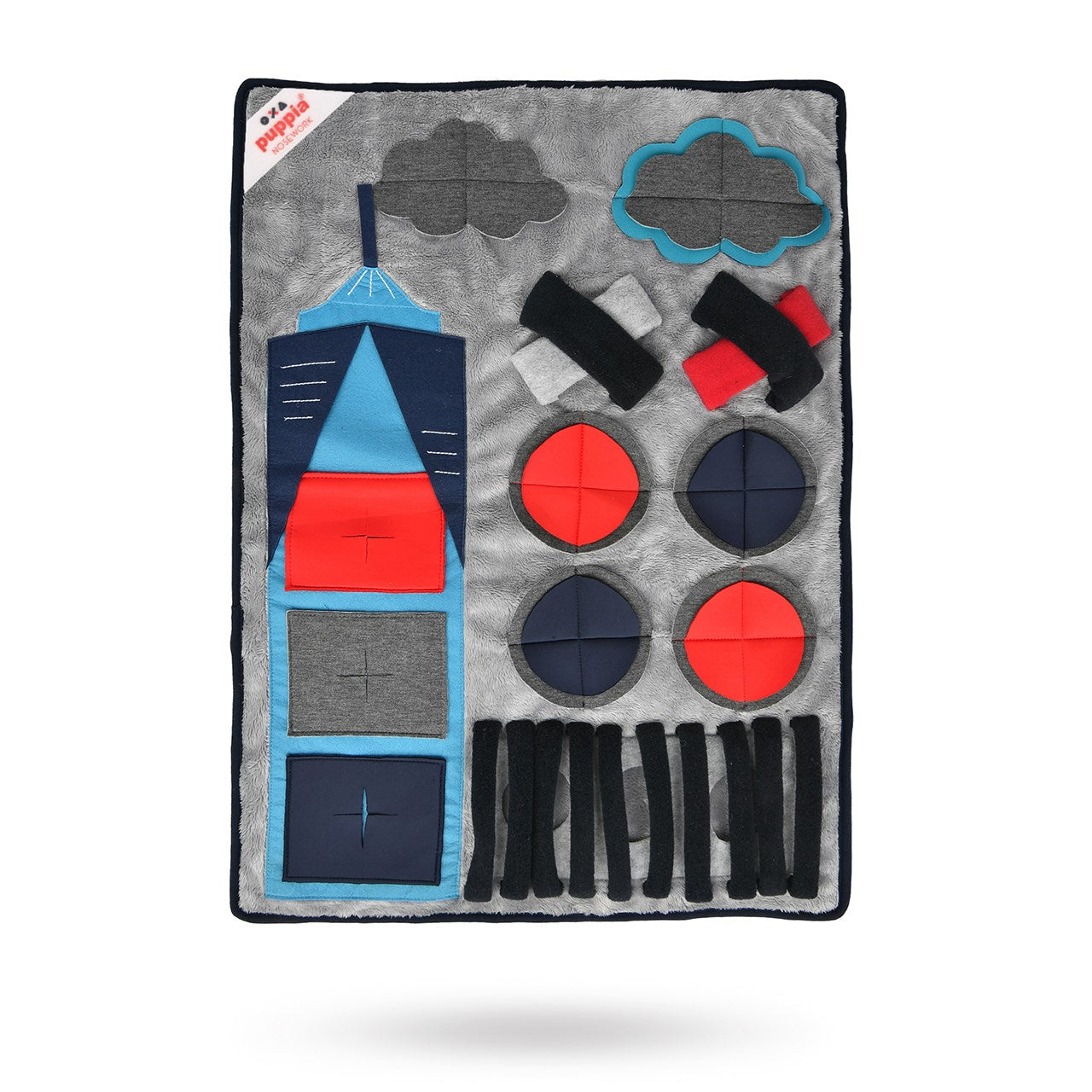 Alfombra olfativa Puptrópolis de Puppia