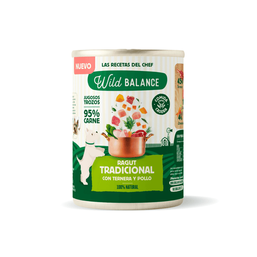 Ragut tradicional de Ternera y Pollo Wild Balance